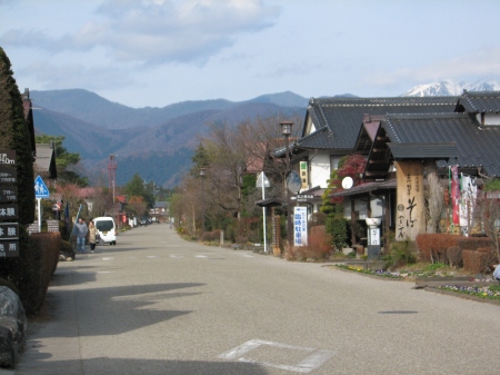 たくみの里の町並み