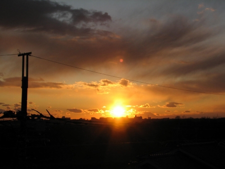 夕日5分間ショー　1