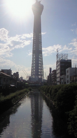 十間橋と西十間橋間