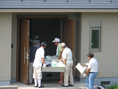 7月24日　引っ越し