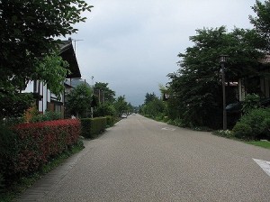 旧三国街道　須川宿