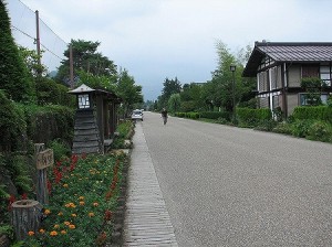 初夏の町並み