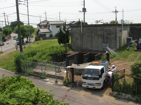 水門工事