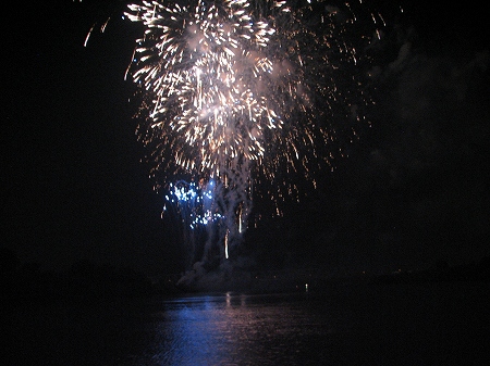 とりで利根川大花火