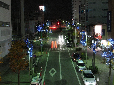 取手駅西口イルミネーション