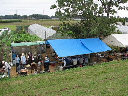 平沼EM自然農園芋煮会